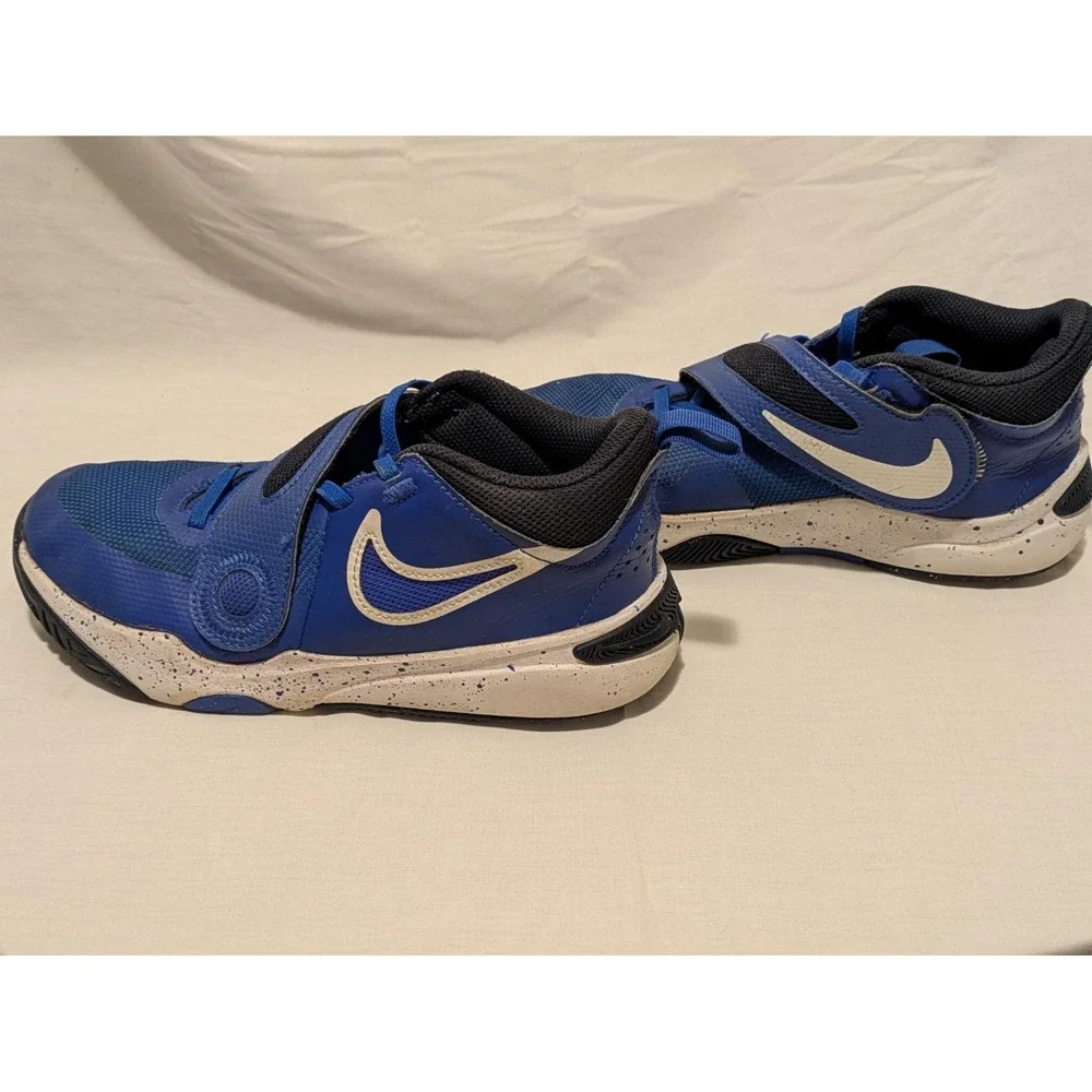 Nike Team Hustle D 11 (PS) Hyper Royal/White Boy's Sneakers-Size 3, # DV8994-400